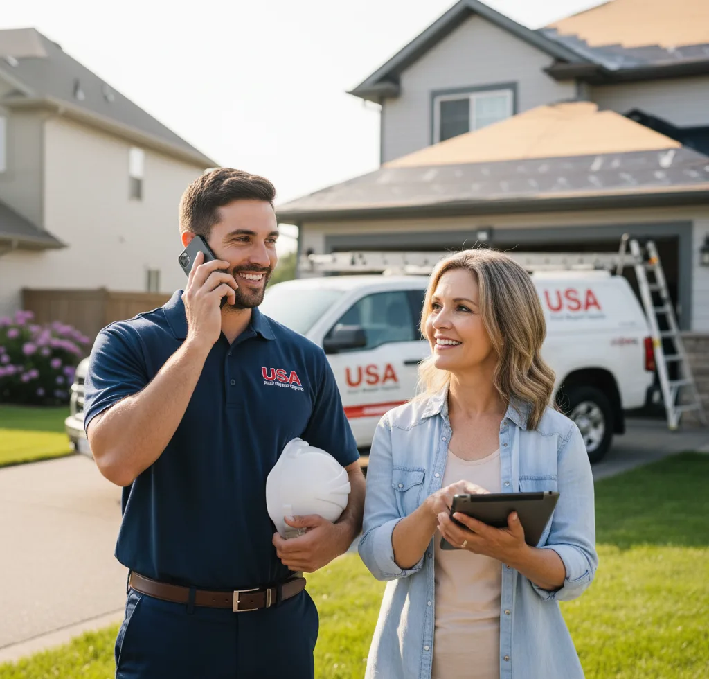 USA Roof Repair Experts customer support in Chenango Forks
